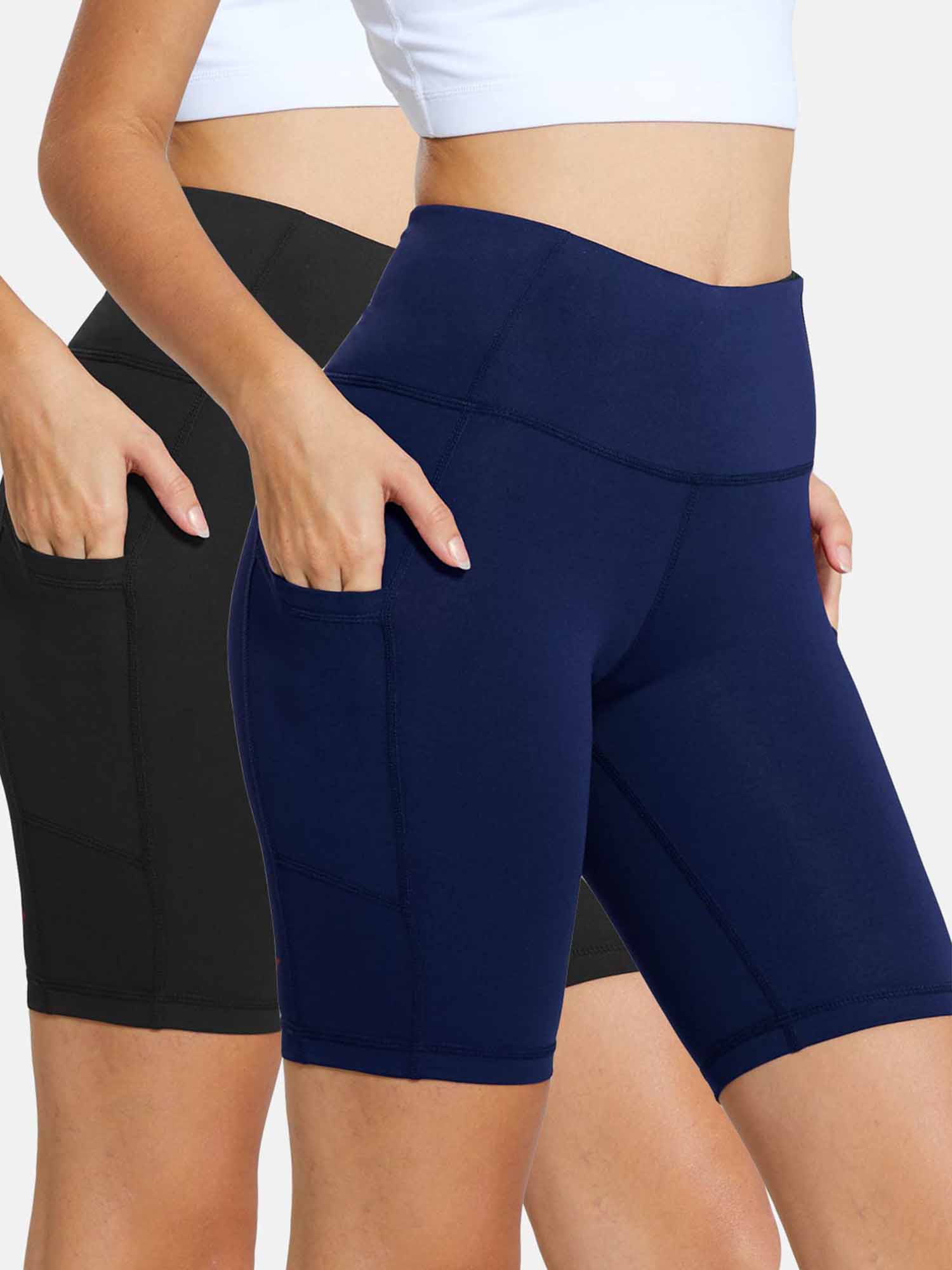 7" Yoga High Waist Comfort Shorts (2 Pack)