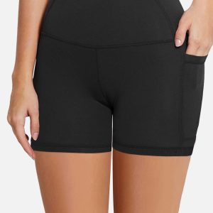 Women's 5" High-Waisted Compression Biker Shorts