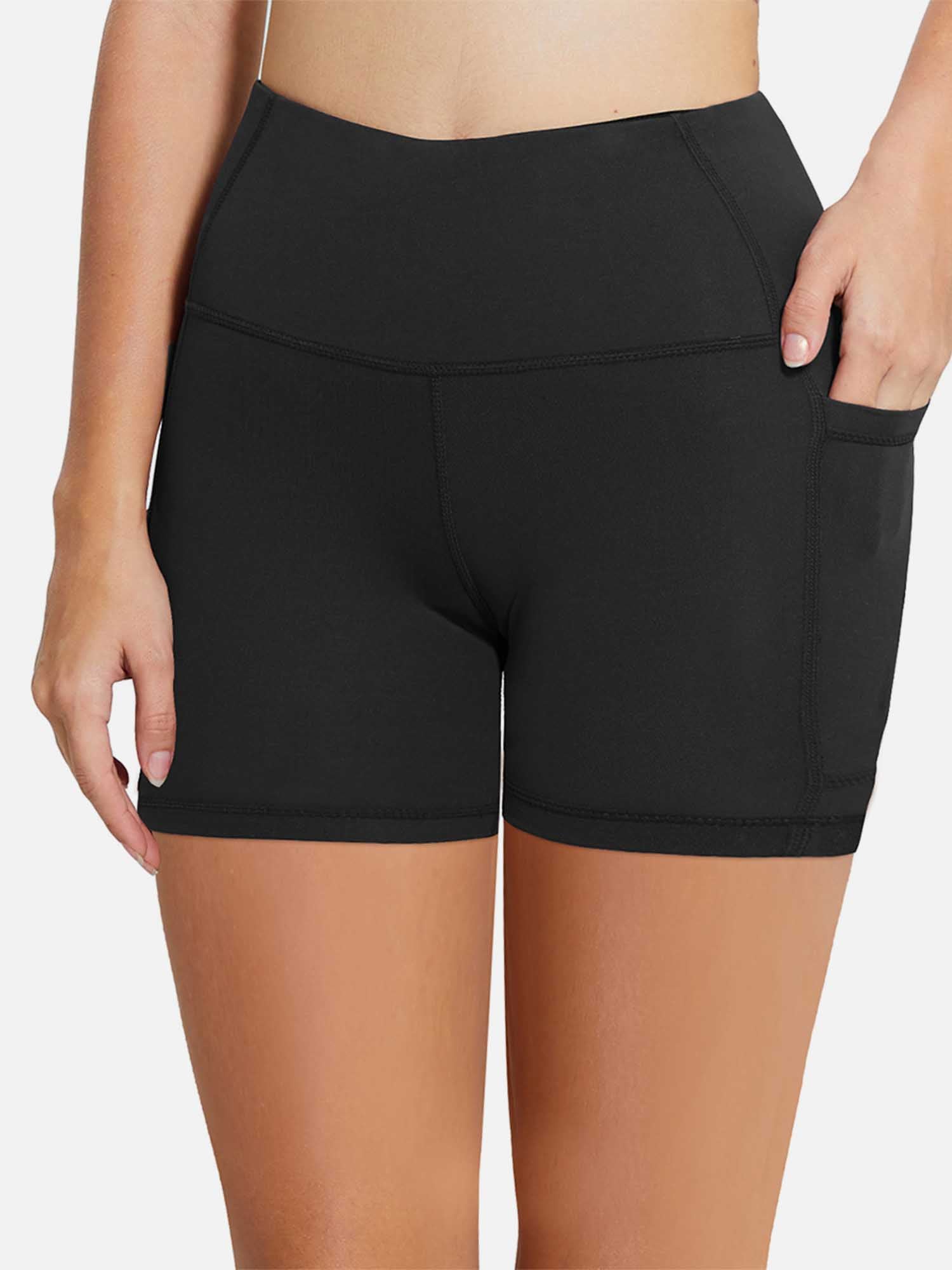 Women's 5" High-Waisted Compression Biker Shorts