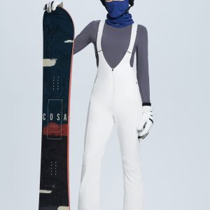 Ski Adjustable Shoulder Strap Bib Pants