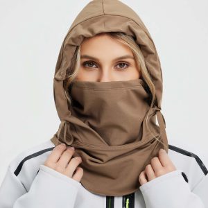 Unisex Skiing Waterproof Outer Fleece Ski Hat