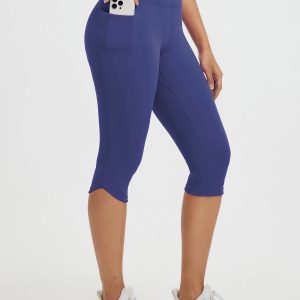 Women's 17" High-Waisted Capris