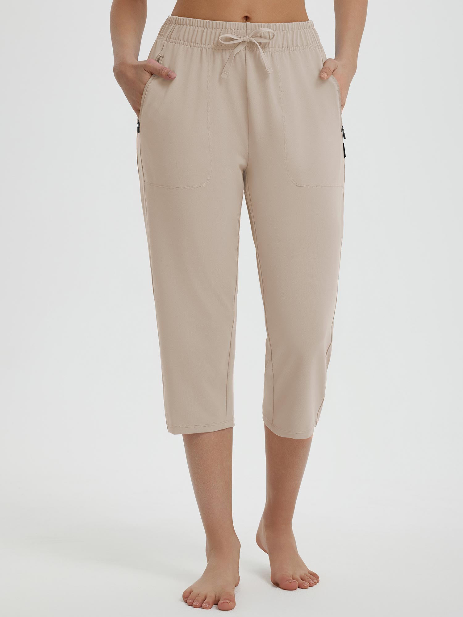 Women's 19" Quick-Dry Yoga Capri Pants