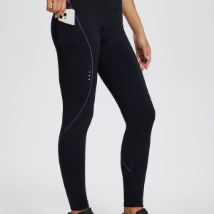 Women's Fleece-Padded Cycling Tights