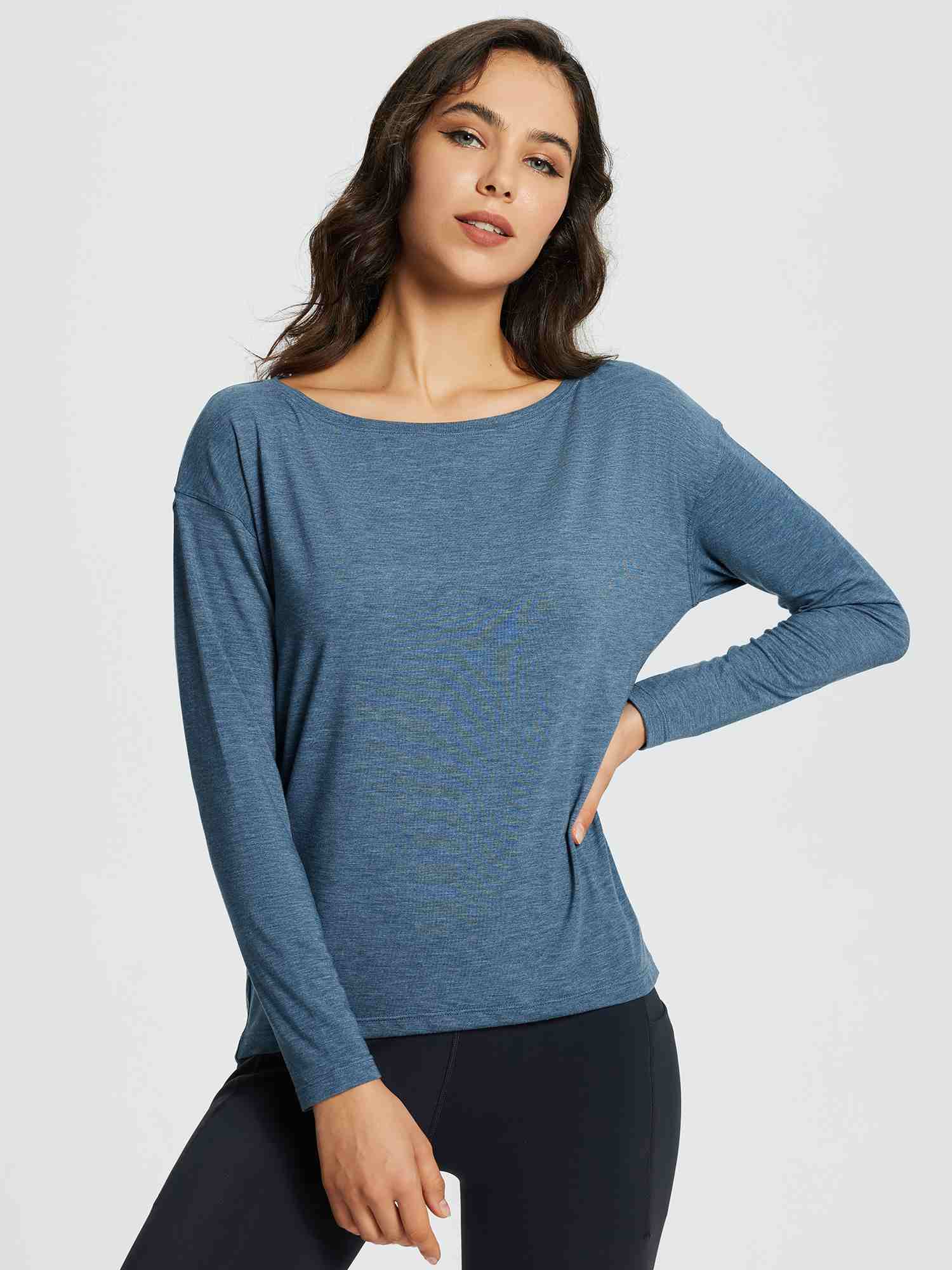 Women's Long-Sleeve Workout T-Shirt