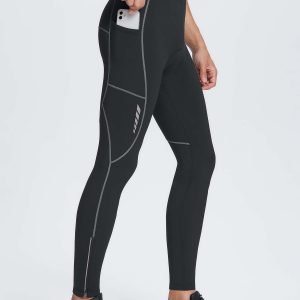 Men's Fleece-Padded Thermal Cycling Tights