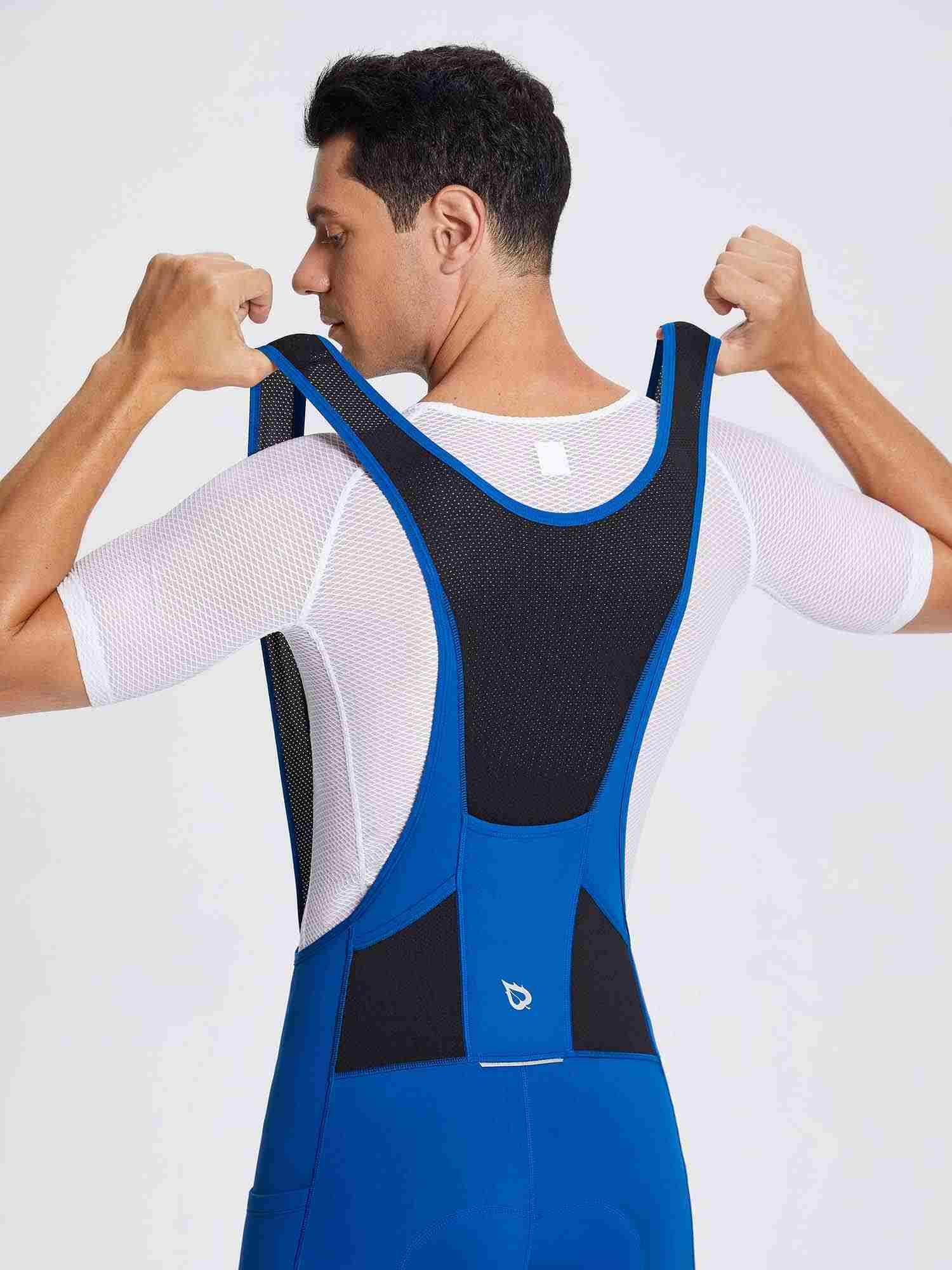 Men's Fleece Bib Cycling Tights