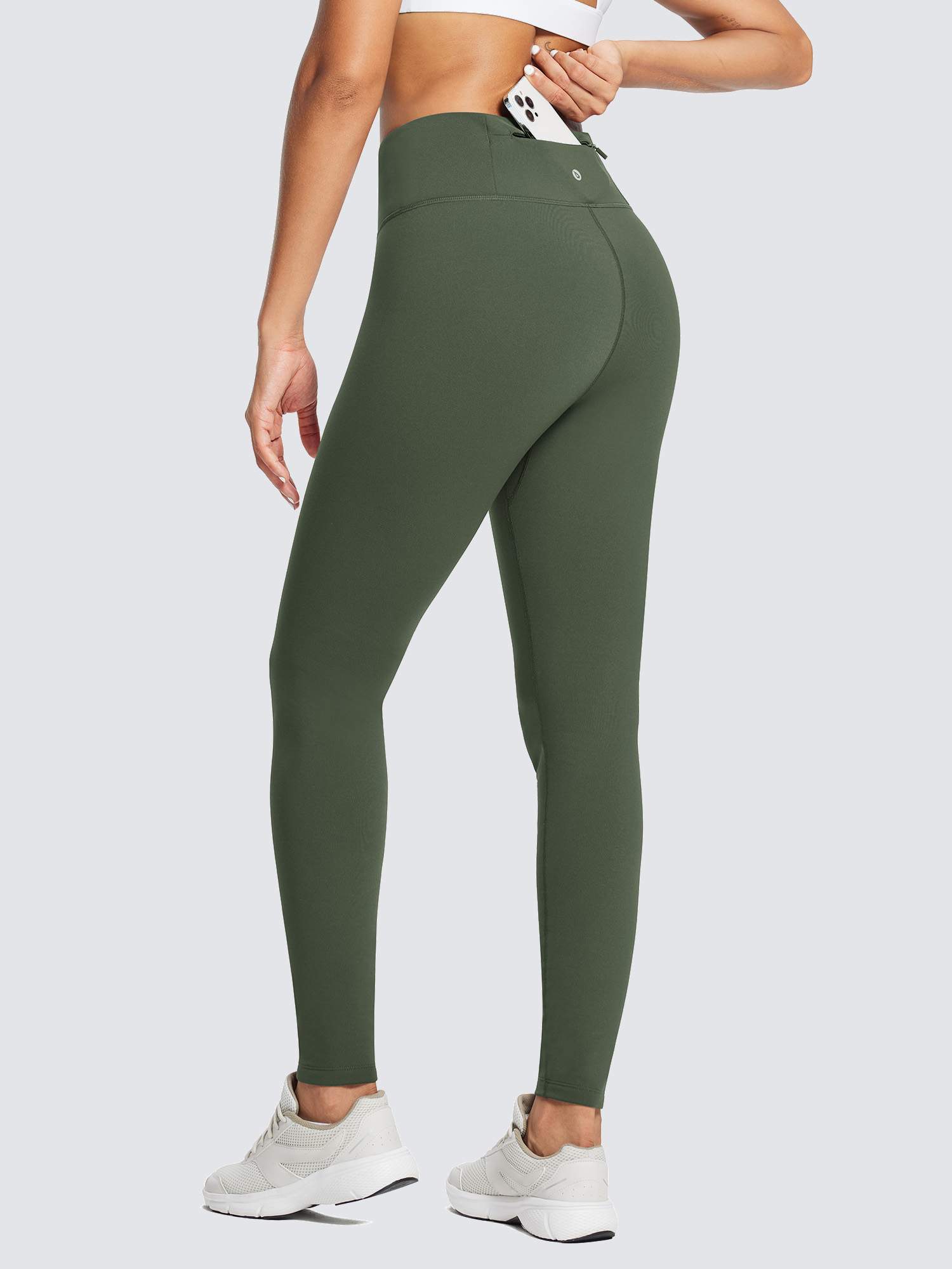 Running Fleece Waterproof Skinny Leggings