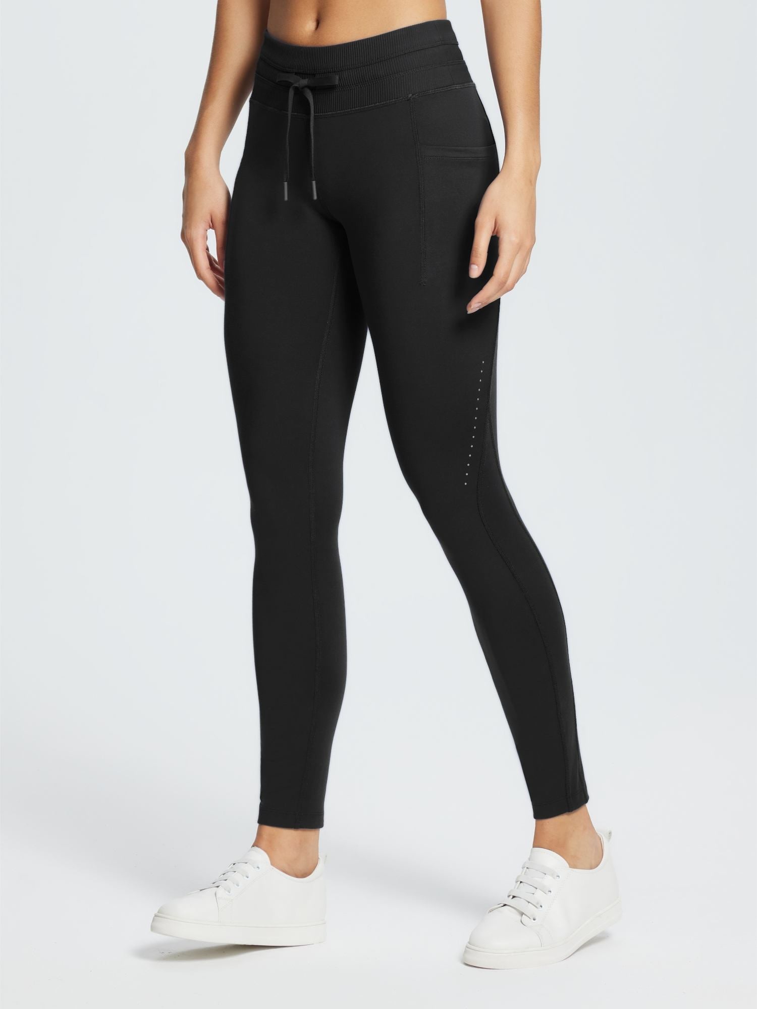 Full-Length Water-Repellent Ski Leggings