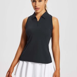 Women's Sleeveless Golf Polo Shirt