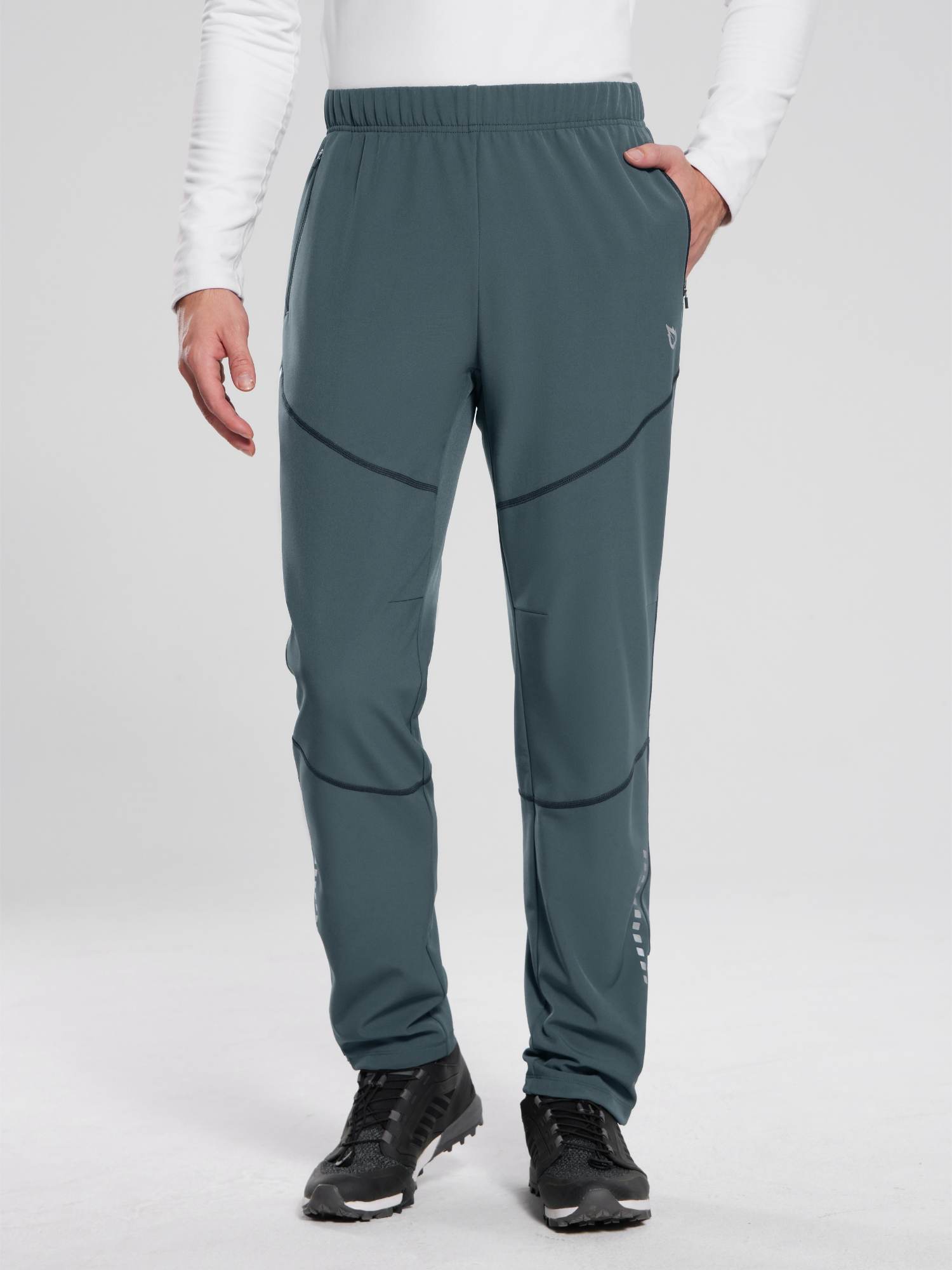 Elastic Waist Fleece Mountain Pants