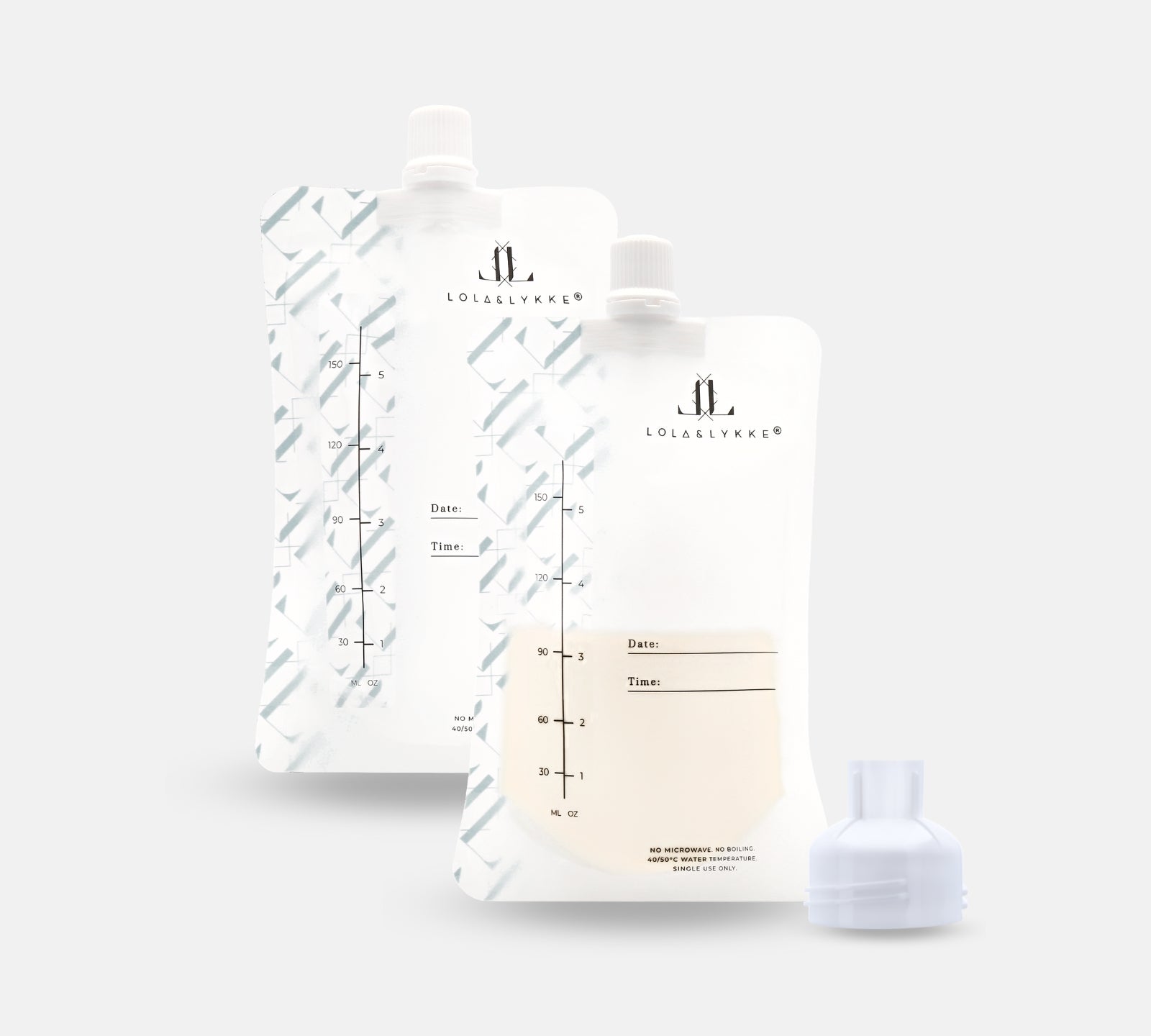 Lola&Lykke Breast Milk Storage Bags (30pcs.) with Adapter