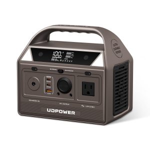 UDPOWER C200 Portable Power Station, 200W Pure Sine Wave