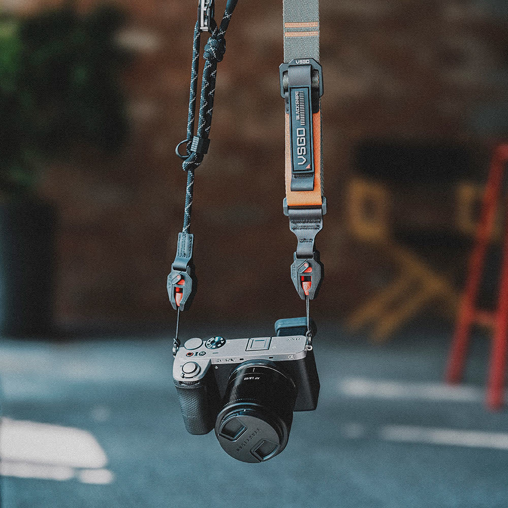 Black Snipe 2-in-1 Camera Strap & Wrist Strap - Image 6