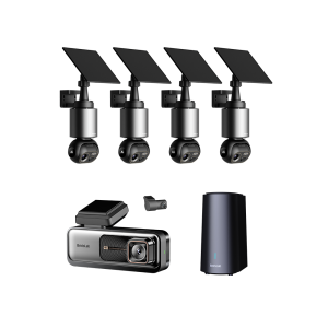 Home & Drive Security Bundle: G980H Pro Dash Cam + W510 4-Cam Outdoor Camera