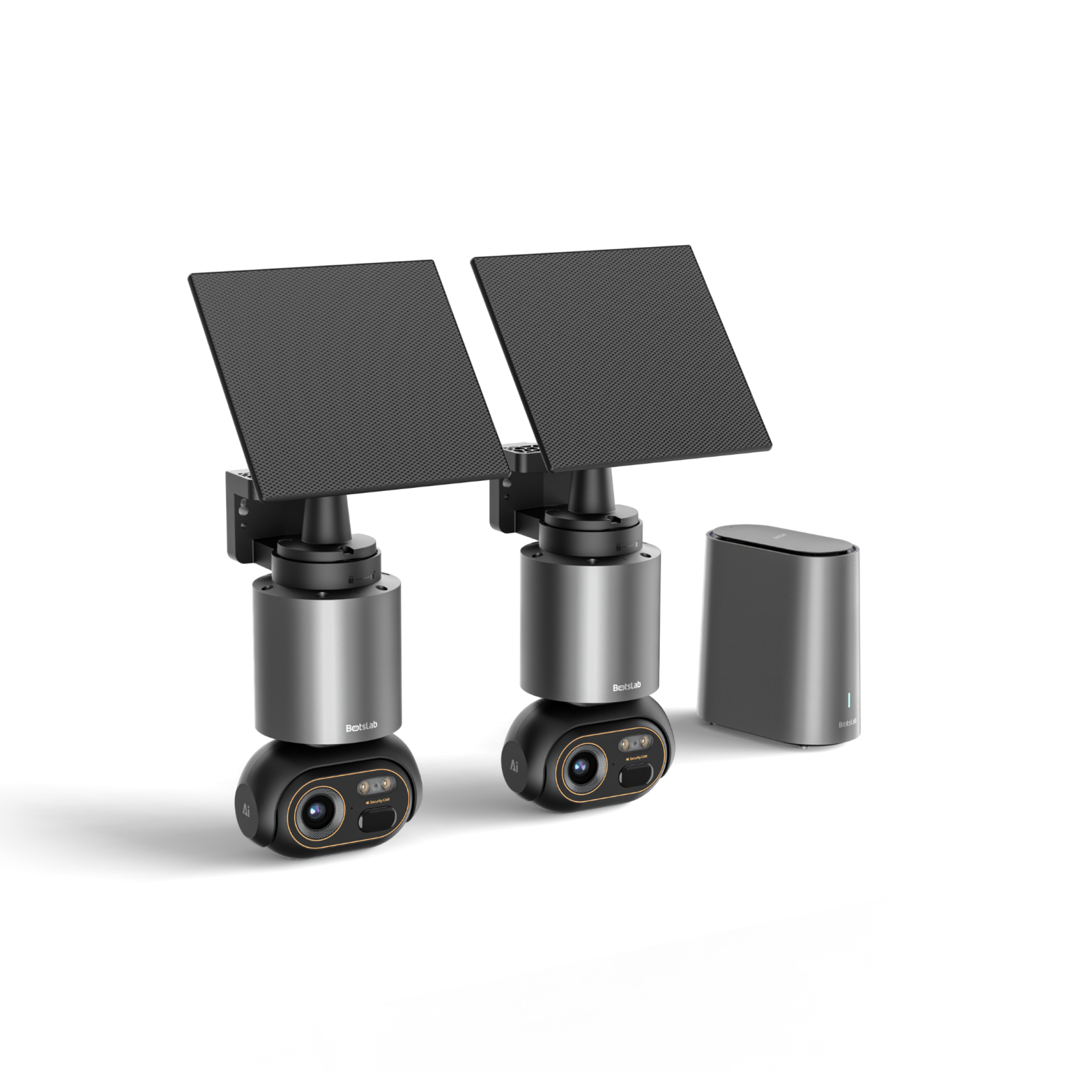 W510 4K AI Security Camera System | 2-Camera Kit