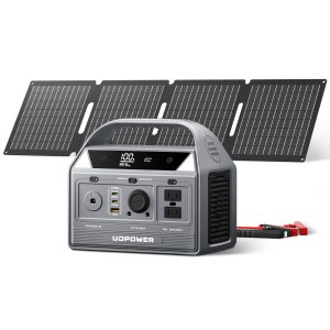 UDPOWER C400 Solar Generator with 40W Solar Panel