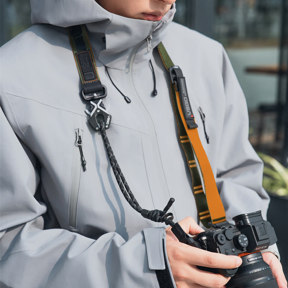 Black Snipe 2-in-1 Camera Strap & Wrist Strap - Image 4
