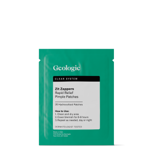 Geologie Pimple Patches  | 20 Count | Zit Zapper Rapid Relief Pimple Patches