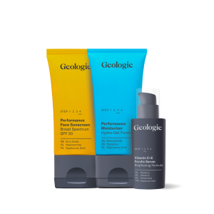 Geologie Summer Skincare Essential Set | SPF30 Sunscreen + Vitamin C Serum + After Sun Moisturizer
