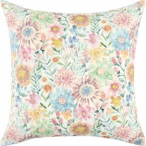 Amithi Yellow Throw Pillow