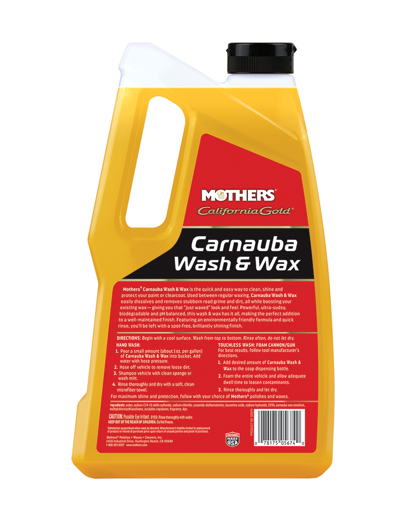 California Gold® Carnauba Wash & Wax - Image 5