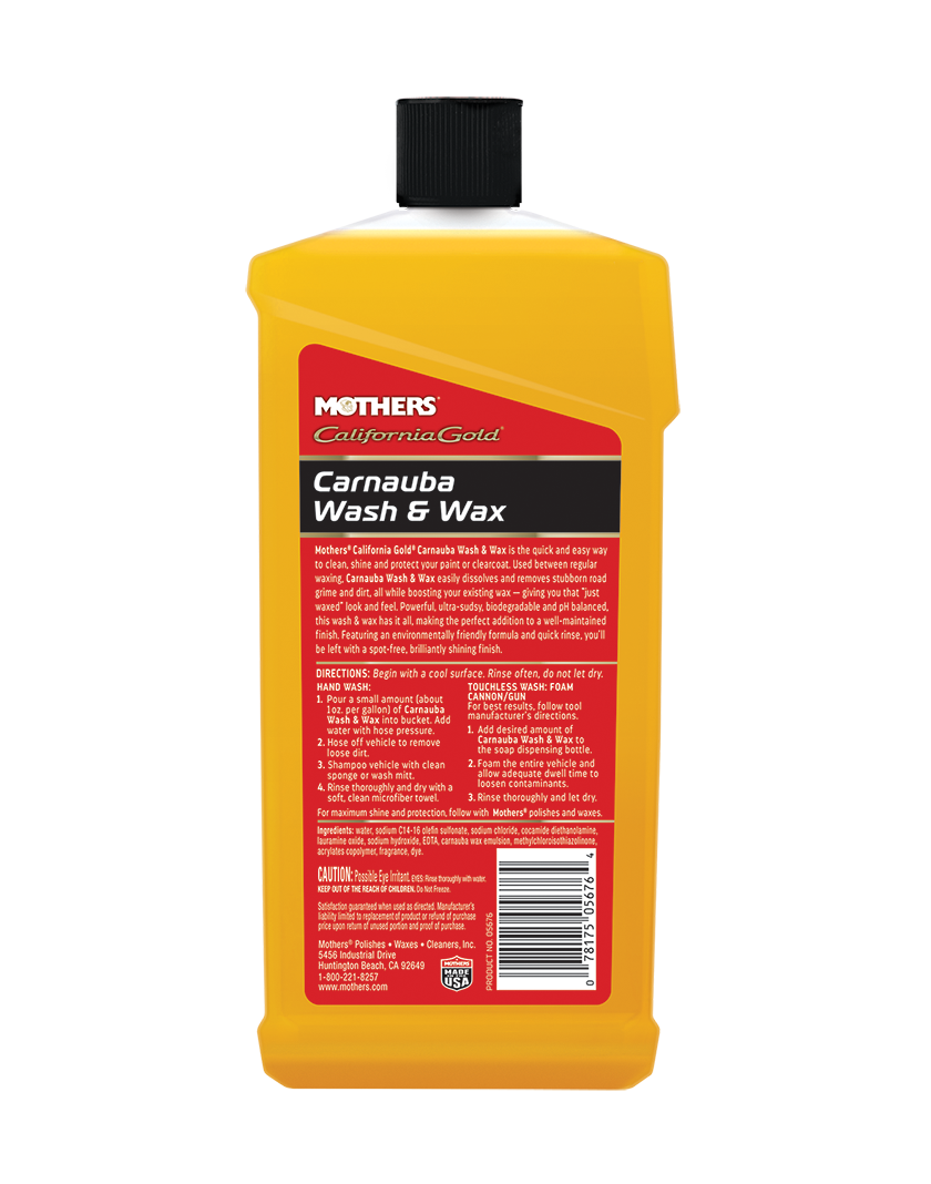 California Gold® Carnauba Wash & Wax - Image 3