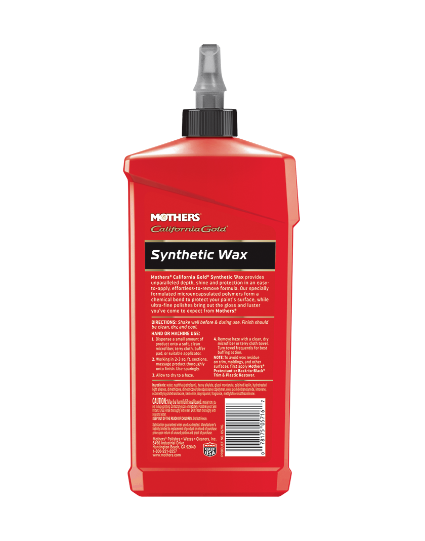 California Gold® Synthetic Wax - Image 2