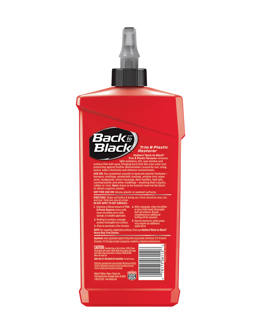 Back-to-Black® Trim & Plastic Restorer - Image 2