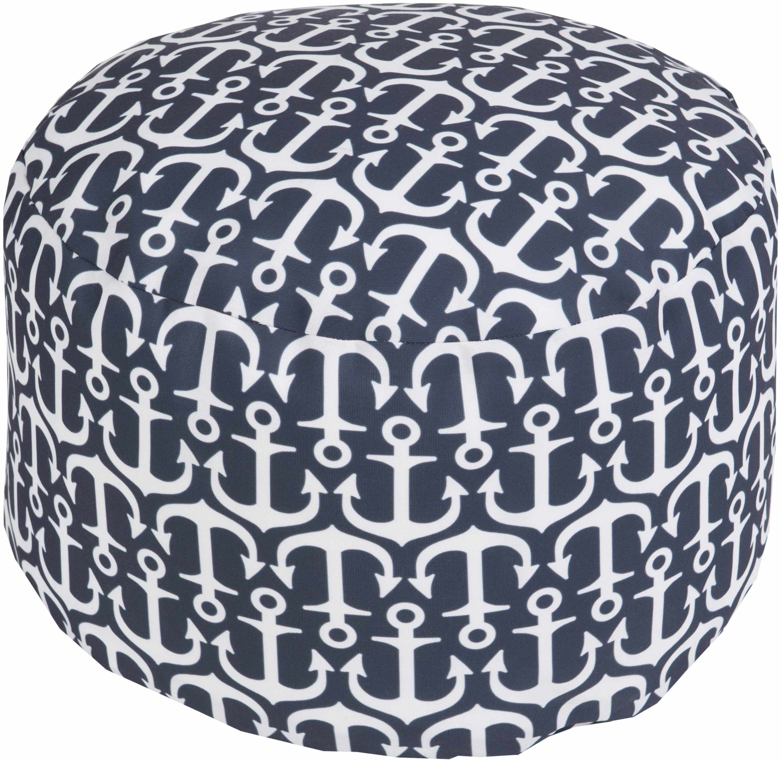 Storvreta Teal Outdoor Pouf