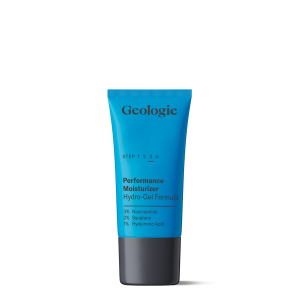 Geologie Hydro Gel Moisturizer for Dry Skin | Niacinamide + Squalene | Oil Free + Ultra Hydrating | Sample / Travel Size (30 ml)