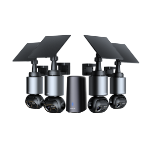 W510 4K AI Security Camera System | 4-Camera Kit
